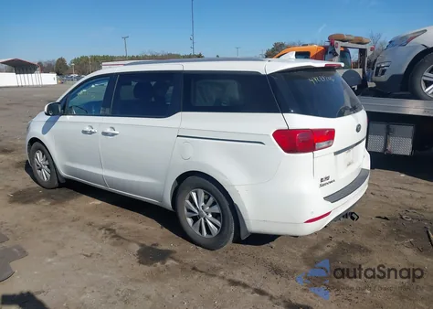 2016 Kia Sedona Lx z USA, uszkodzony, nr VIN KNDMB5C16G6208727